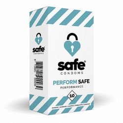 Prezerwatywy przedłużające seks - Safe Performance Condoms 10 szt