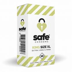 Prezerwatywy XL - Safe XL Condoms 10 szt
