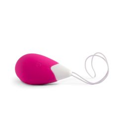 Zdalnie sterowane jajko wibrujące - FeelzToys Anna Vibrating Egg Remote Deep Pink
