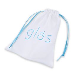 Szklany plug analny - Glas Rosebud Glass Butt Plug
