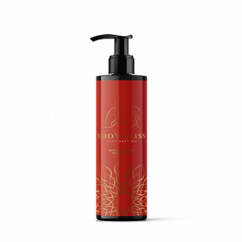 Olejek do masażu - BodyGliss Massage Collection Silky Soft Oil Red Orange 150 ml