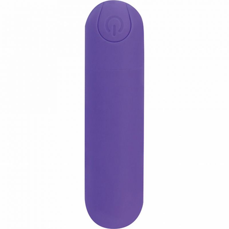 Wibrator - PowerBullet Essential Power Bullet Vibrator With Case 9 Functions Purple