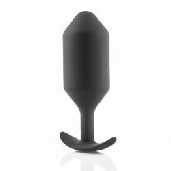 Plug analny - B-Vibe Snug Plug 6 Black