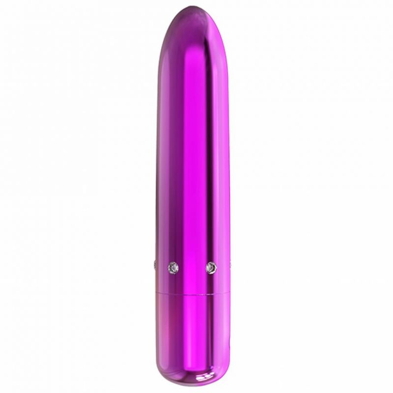 Wibrator - PowerBullet Pretty Point Vibrator 10 Function Purple