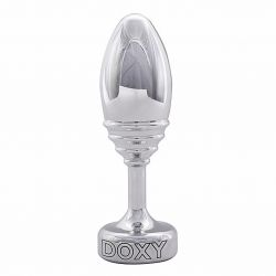 Plug analny - Doxy Butt Plug Ribbed