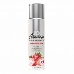 Olejek do masażu - System JO Aromatix Scented Massage Oil Strawberry 120 ml