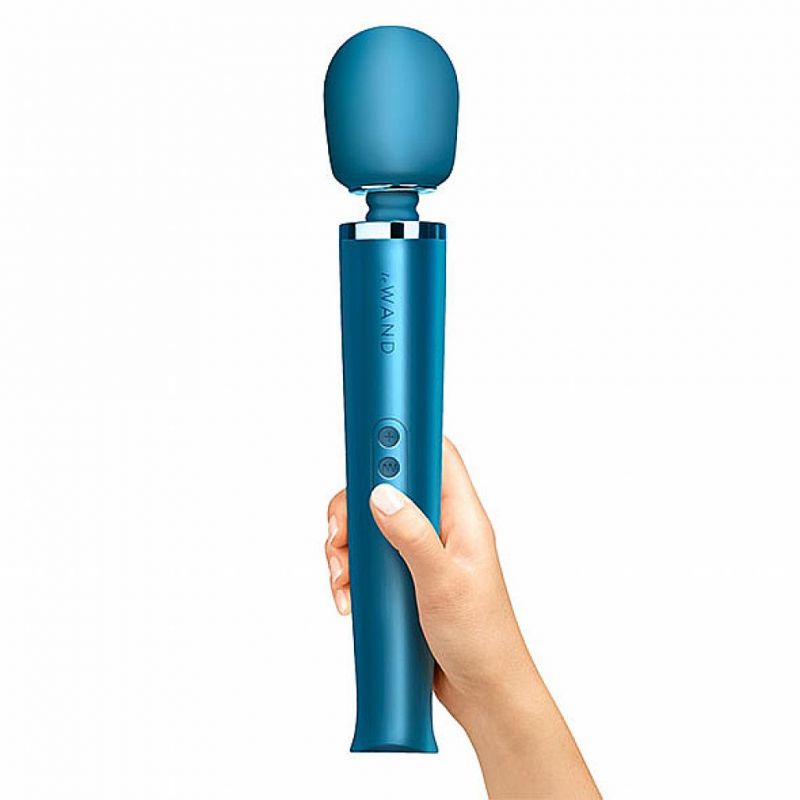Masażer - Le Wand Rechargeable Massager Pacific Blue