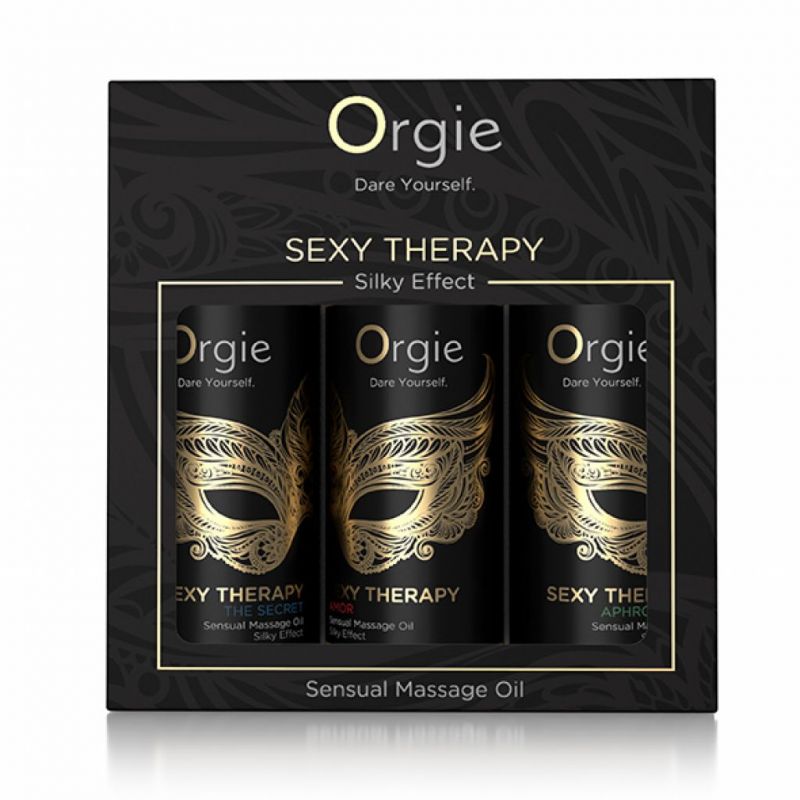 Zestaw olejków do masażu - Orgie Sexy Therapy Mini Size Set