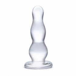 Szklany plug analny - Glas Butt Plug 9,5 cm