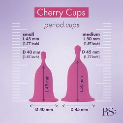 Kubeczki menstruacyjne - RS Femcare Cherry Cup