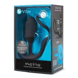 Plug analny z pierścieniem - B-Vibe Snug & Tug